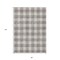 Edge Collections - 8' x 10' - Gray - Durable Indoor and Outdoor Use Area Rug Plaid - 1 Piece